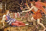 Love and the Maiden by John Roddam Spencer Stanhope